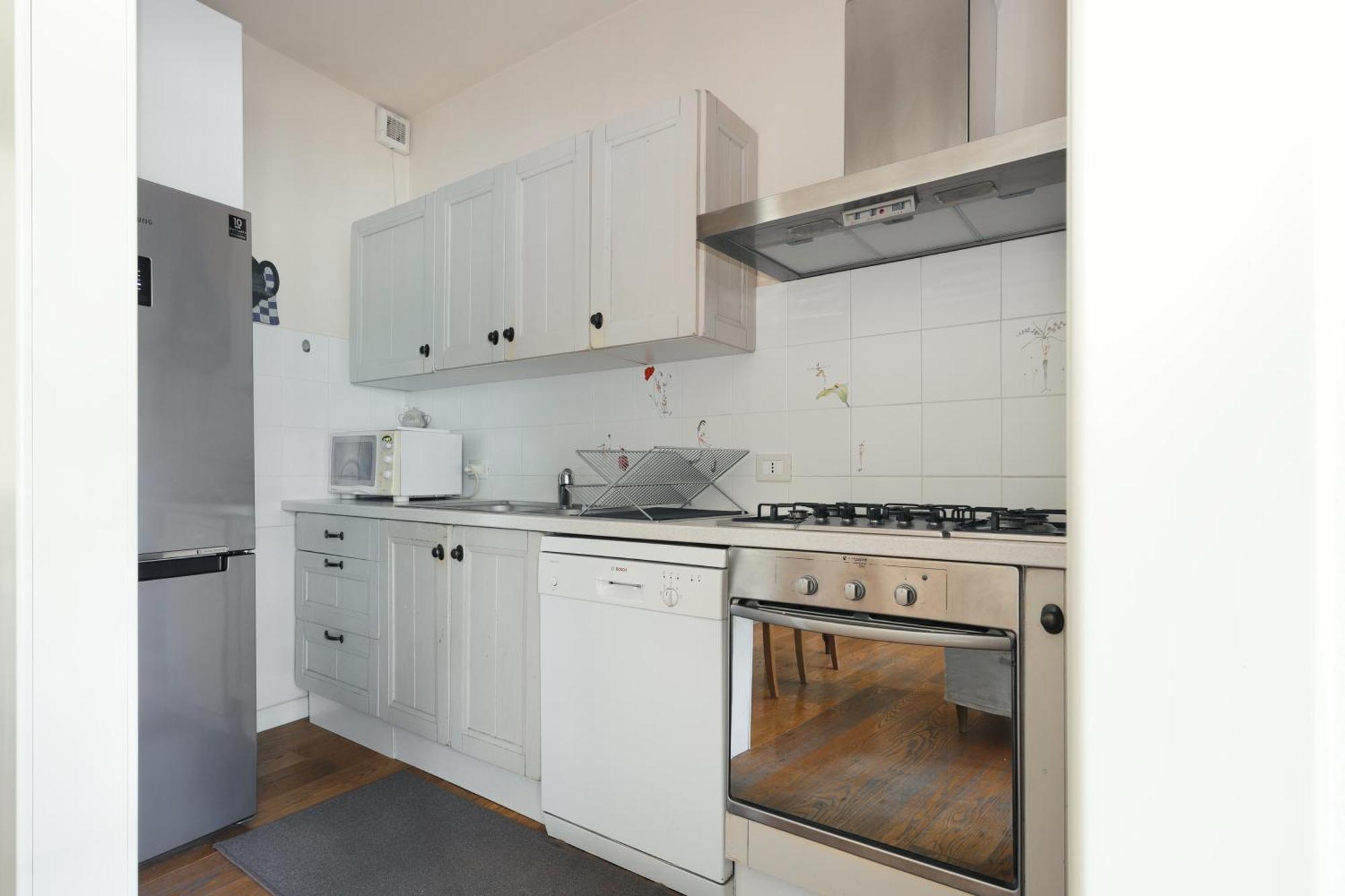 Ferienwohnung Joivy Delightful Family Flat With Terrace Mailand Exterior foto