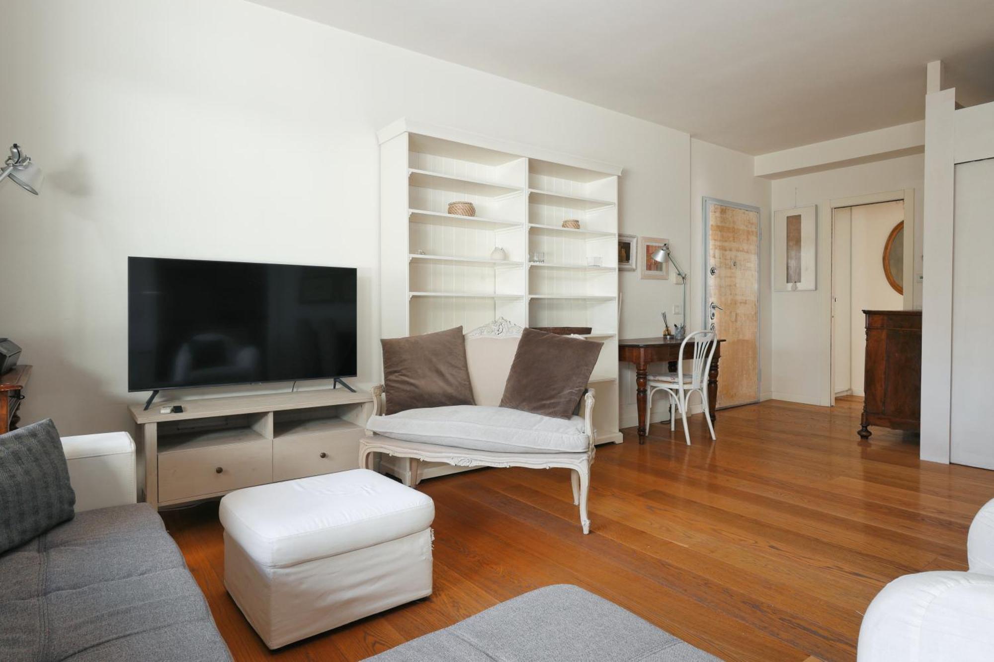 Ferienwohnung Joivy Delightful Family Flat With Terrace Mailand Exterior foto